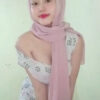 Gadis HIJAB Manis Ketagihan Omek