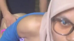 WIDA HIJAB Ngewe Style Doggy